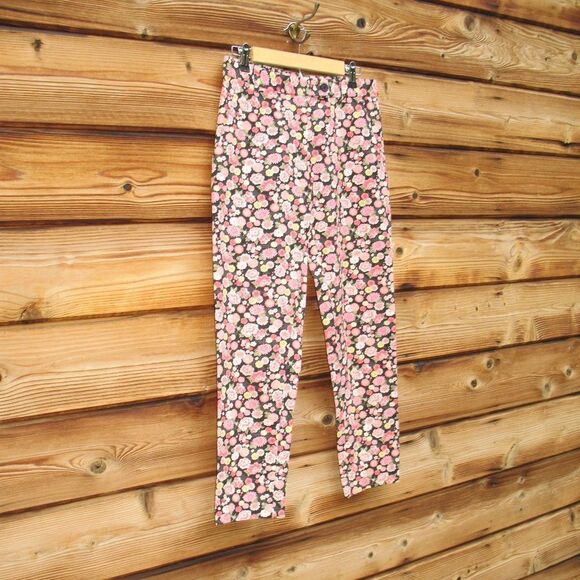 NWOT 6397 Floral Pants - Picture 3 of 9
